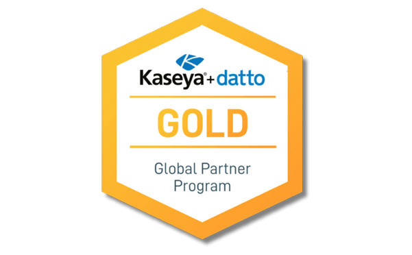 Kaseya Datto Gold Partner Logo